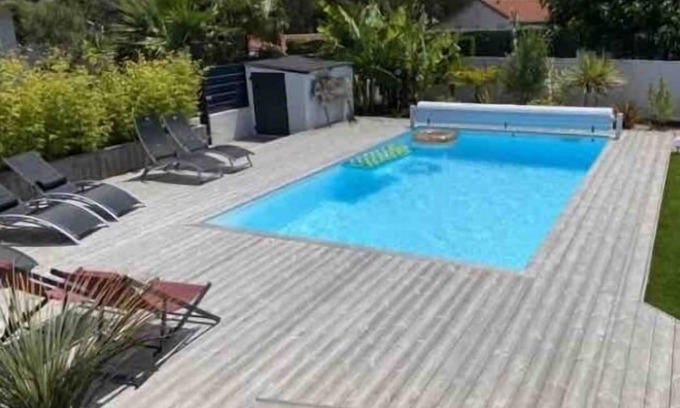 Labenne-Ocean Casa | Villa contemporánea de 2017 con PISCINA junto al mar OCÉANO LABENNE