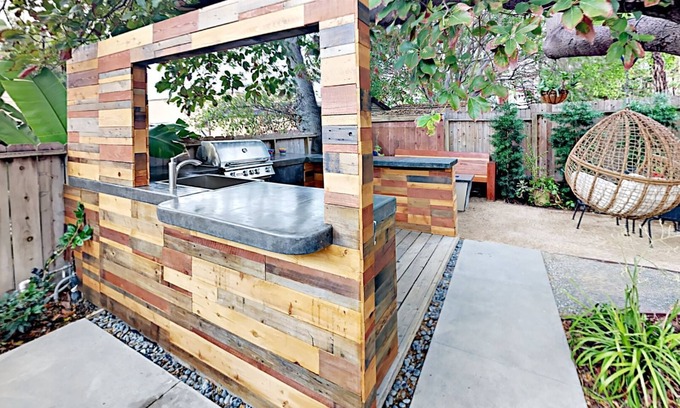 Golden Hill Casa | ¡Recién remodelado 1 Bd cerca del centro de la ciudad, NUEVO Jacuzzi, pozo de fuego, barbacoa, lavandería! (SI)