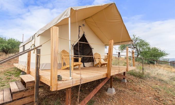 Tombstone Alquiler De RV | Warm Your Boots Glamping near Tombstone