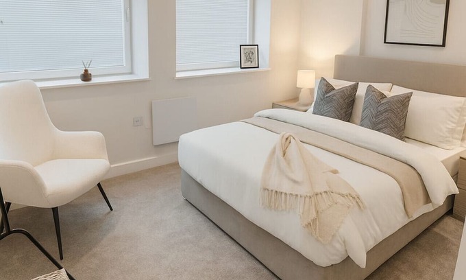 Waterloo Apartamento | Copper Suite | 2Bed | Elegant | FREE PARKING