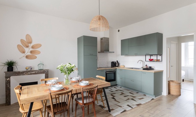 Saint-Ideuc Apartamento | Coquillages et Crustacés - Apt avec balcon vue mer