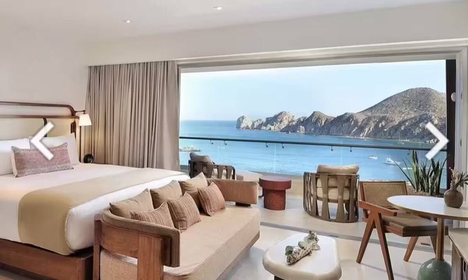 El Médano Ejidal Complejo | Corazón Cabo Resort & Spa Pool - Infinity King ocean view with hot tub