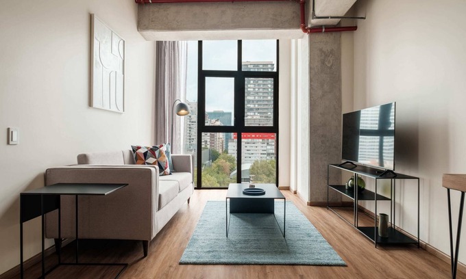 Colonias Granada y Ampliación Apartamento | Corner 1-Bedroom in New Polanco Luxury Tower