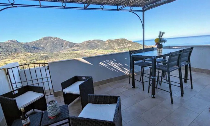 Aregno Apartamento | Corner of paradise between sea and mountains with sublime sea view (Ile-Rousse Calvi)