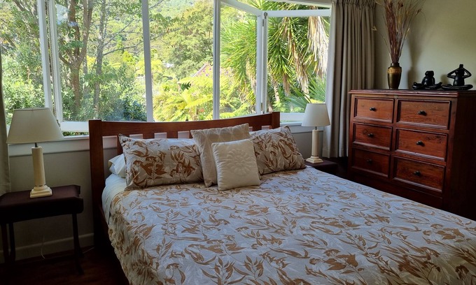 Coromandel Casa | Coromandel Eco Sanctuary - Jardín privado y pacífico / Entorno de arbustos - 3 baños
