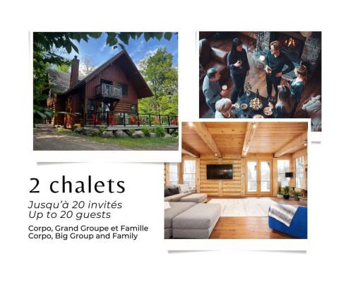 Lac Superieur Village Chalet De Esquí | Corpo Big Group or Family 20 people 2 properties