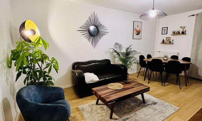 Beaulieu - Maladrerie - Saint-Paul Apartamento | Cosy and Bright F2 Apartment