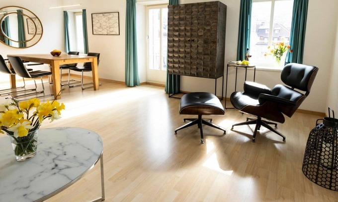 Nussbaumen Apartamento | Acogedor apartamento para 4 personas con WIFI, TV, balcón y mascotas permitida
