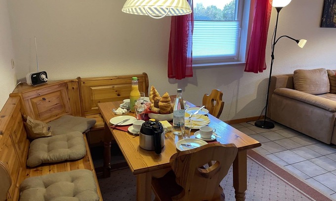 Thalfang Apartamento | Hermoso apartamento para 4 personas con WIFI, TV, terraza, mascotas permitida y aparcamiento
