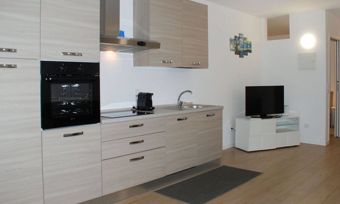 Bigogno Apartamento | Acogedor apartamento para 4 personas con A/C, piscina, WIFI, TV y vista panorámica
