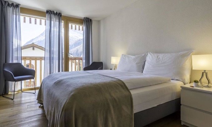 Saas-Balen Apartamento | Bonito apartamento para 7 personas con WIFI, TV, balcón y mascotas permitida