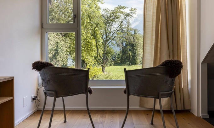Chatel-Saint Denis Apartamento | Precioso apartamento para 6 personas con WIFI, patio y mascotas permitida
