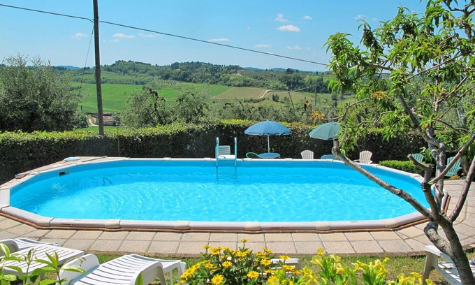 San Miniato Villa | Bonito apartamento en villa con piscina, TV, patio, mascotas permitida y aparcamiento