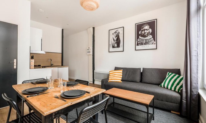 La Madeleine Apartamento | Cosy appartement proche gares #2