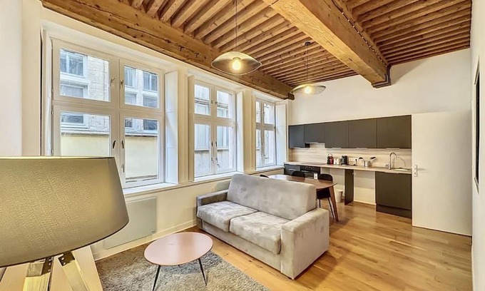 Old Lyon Apartamento | Cosy appt cœur de Lyon du Bœuf 3