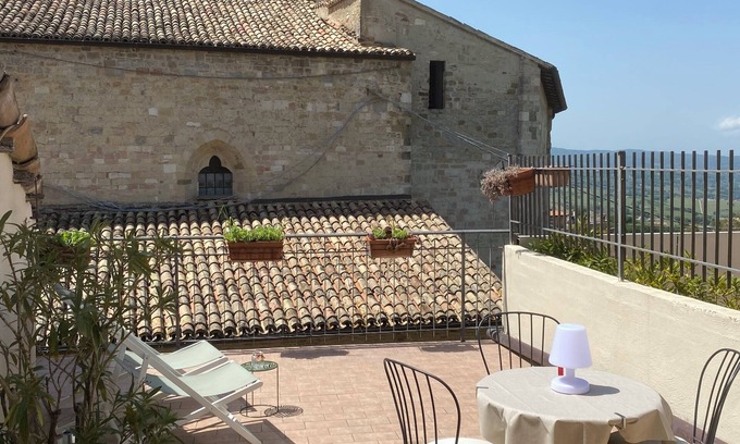 Montefalco Apartamento | Cosy Apt.in Montefalco incl.panoramic view terrace