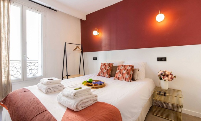 Quartier de Javel Apartamento | Cosy Bedroom - Tour Eiffel / Champs de Mars