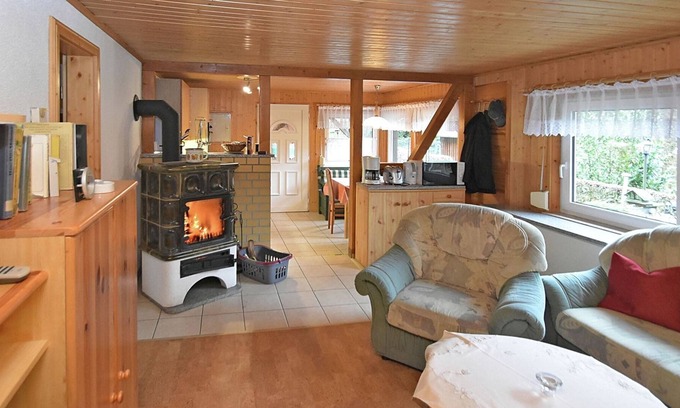 Neustadt/Harz Casa | Acogedor bungalow en Neustadt, Alemania con terraza privada
