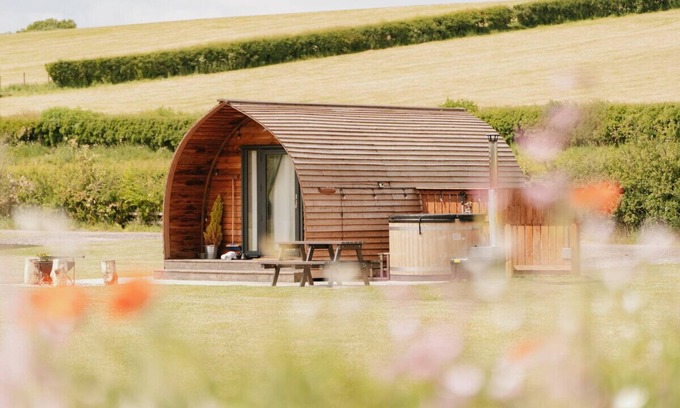 Kirkby Stephen Cabina | Estándar-Hot Tub-Cabaña-Baño privado con ducha