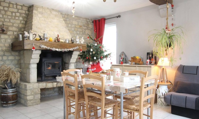 Liesville-sur-Douve Cabaña | Casa rústica con jardín, chimenea y actividades rurales en el corazón del Parque Natural Cotentin