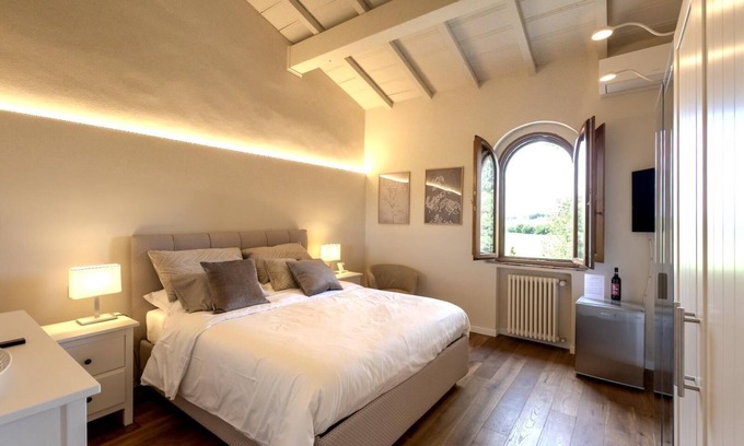 Ponte di Gabbiano Cabaña | Cosy double room in pretty cottage with WiFi and AC in enchanting Monteaperti