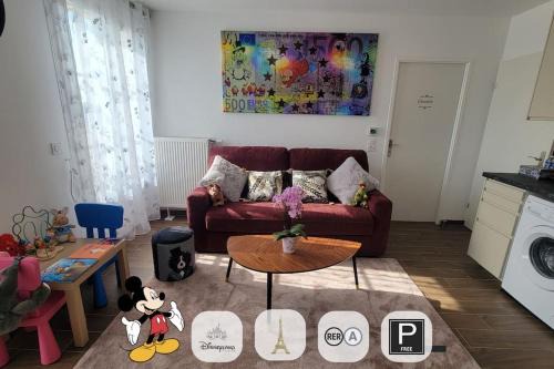 Serris Apartamento | COSY F2 Proche Disneyland Paris