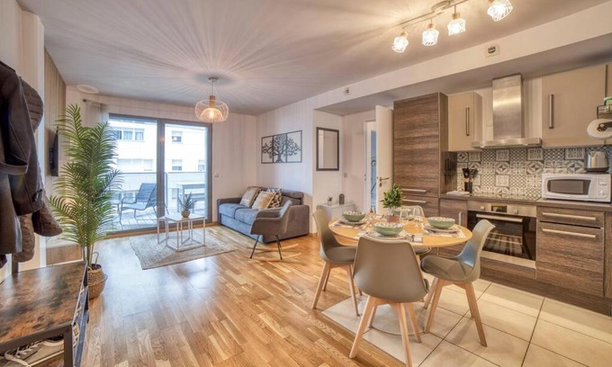 Annemasse Apartamento | COSY FLAT direct access Genève-Airport-Palexpo