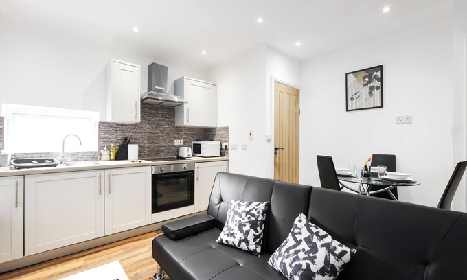 Harehills Apartamento | Cosy Large Flat Near Leeds City, Free Parking