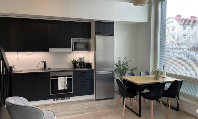 Tampere Apartamento | Cosy Loft apartment with glazed balcony