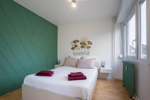 Patrotte Metz-Nord Apartamento | Cosy, lumineux - 1ch'- 2 lits - 4pers'- Streaming