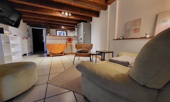 Schiltigheim Apartamento | Cosy Old Farmer, 12 min de Strasbourg Centre