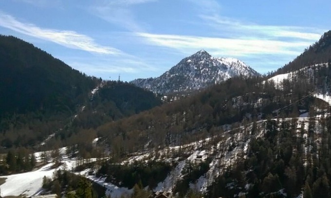 Claviere Apartamento | Panorámica de dos piezas cómodo en Claviere (Italia) en el área de "Vía Láctea"