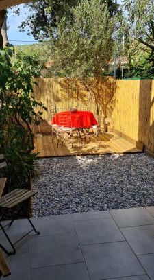 Saint-Mandrier-sur-Mer Apartamento | Cosy Rez jardin 1 chambre plage parking wifi