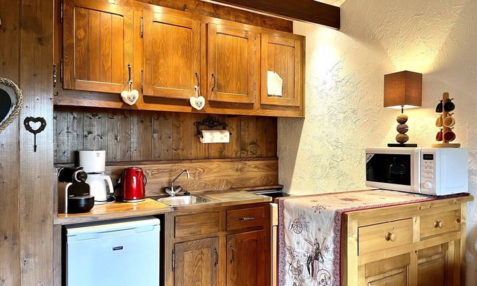 Le Bettex Apartamento | Cosy studio with garden and view of Mont Blanc