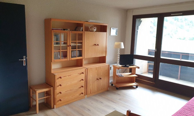 Correncon-en-Vercors Apartamento | Estudio al pie de las pistas en Corrençon-en-Vercors, cerca de senderismo y golf