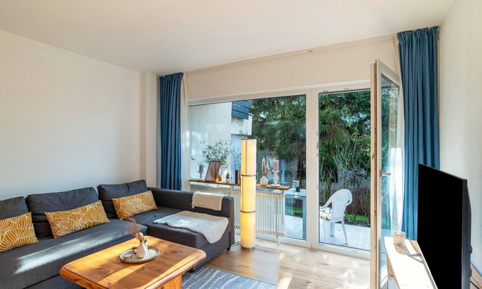 Pforzheim Apartamento | Acogedor apartamento estudio en zona tranquila con Wi-Fi, terraza y jardín