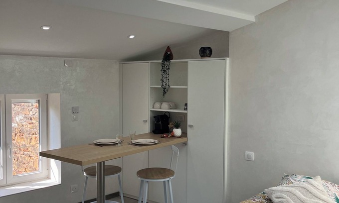 Macon Apartamento | Cosy studio near train station - Mâcon city center