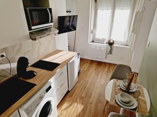 Aulnoye-Aymeries Apartamento | Cosy Studio tout confort