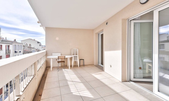 Menpenti Apartamento | Cosy T2 Avec Terrasse à 10 min du Stade Vélodrome