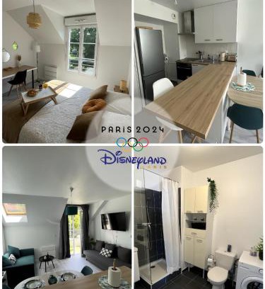 Torcy-le-Grand Apartamento | COSY TORCY charmant 2 pièces entre Paris et Disney