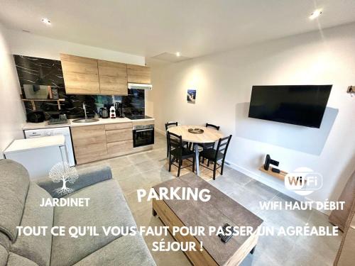 Gradignan Apartamento | Cosy - Wifi - Jardinet - Proche de Bordeaux