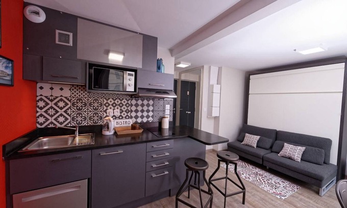 Villette Gare Apartamento | COTE SAÔNE, apart-hotel studio, estación Lyon Part-Dieu