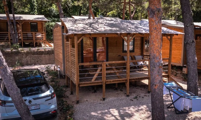 Esparron-de-Verdon Casa | Cottage 1 Schlafzimmer 2 pers. - Klimaanlage 2 persons