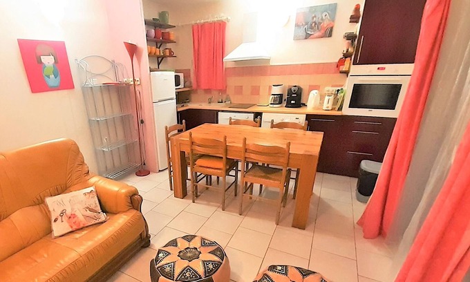 Saint-Clement Villa | Villa de 2 a 5 pers. Sommières - 4 estrellas - Clévacances: 3 llaves - piscina privada