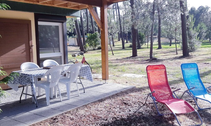 Leon Cabaña | Cottage 4 pers vacation village Léon / Moliets