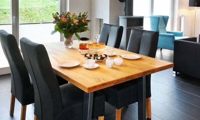 Nordhorn Casa | Casa de campo cerca de la playa, chimenea, sauna, hidromasaje, Wi-Fi incl.