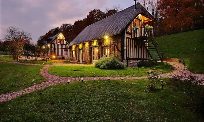 Les Champeaux Cabaña | COTTAGE ELSTAR 4 ADULTS NORMANDY PAYS D'AUGE