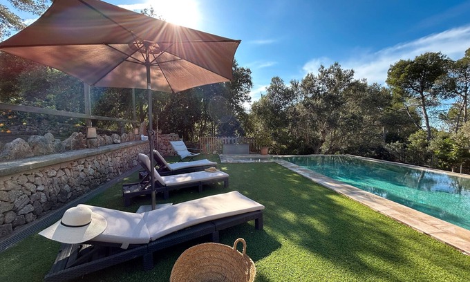 Felanitx Cabaña | Casita de campo 'Es Collet' con piscina privada, Wi-Fi y aire acondicionado
