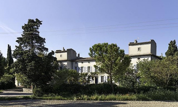 Villesiscle Cabaña | Casa rural para 4 personas en Domaine de la Forçate con piscina en el parque.