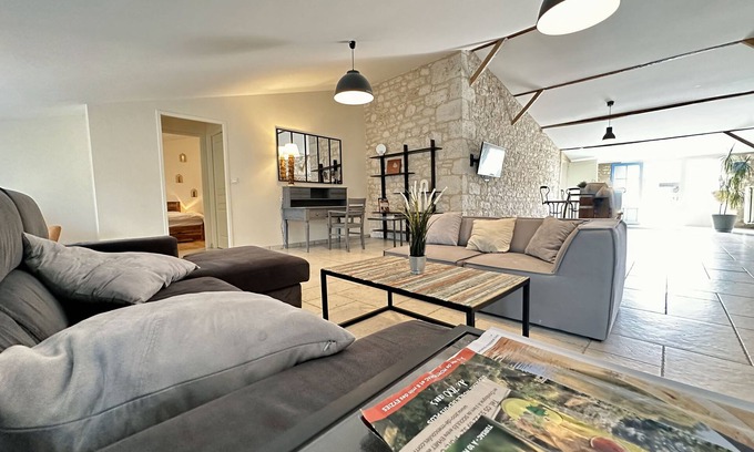 Thenac Cabaña | Dordogne-Divina Cottage Castillo Panisseau - 8 personas - Thenac